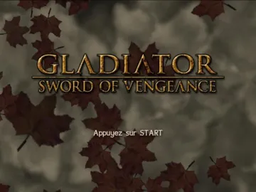 Gladiator - Sword of Vengeance screen shot title